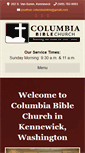 Mobile Screenshot of columbiabible.com